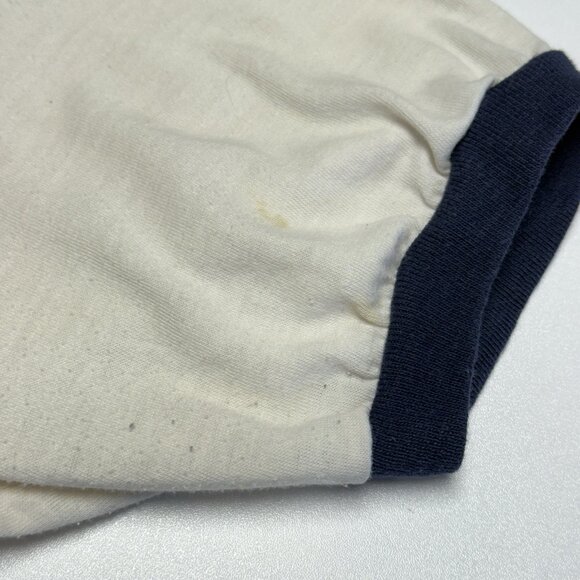 Vintage 80s USS Enterprise CVN-65 US Navy T Shirt Adult S/M USA - Picture 9 of 16